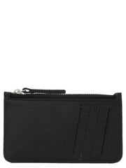 Maison Margiela Black Calfskin Cardholder for Men