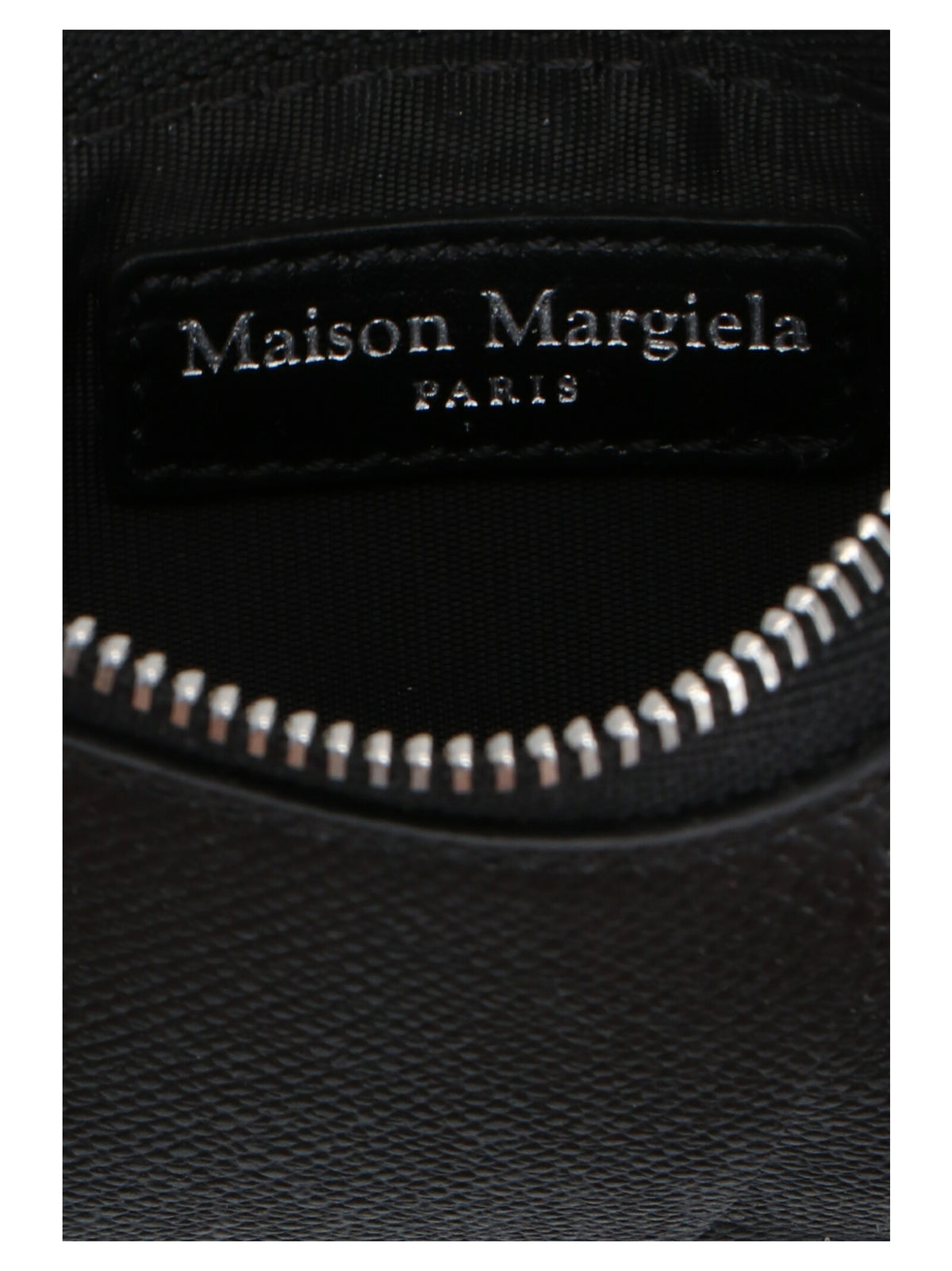 Maison Margiela Black Calfskin Cardholder for Men