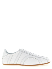 TOTEME White Recycled Cotton Low Top Sneakers