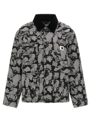 Carhartt Wip Gray Cotton Full-Length Jacket
