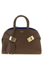 Ferragamo Brown Calfskin Handbag