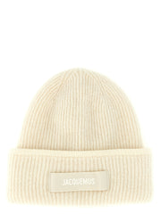 Jacquemus White Wool Beanie