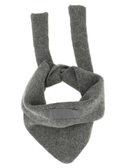 Jacquemus Gray Wool Scarf
