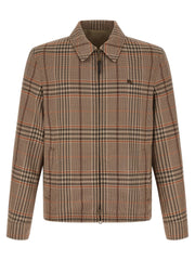 Burberry Beige Wool Full-Length Jacket