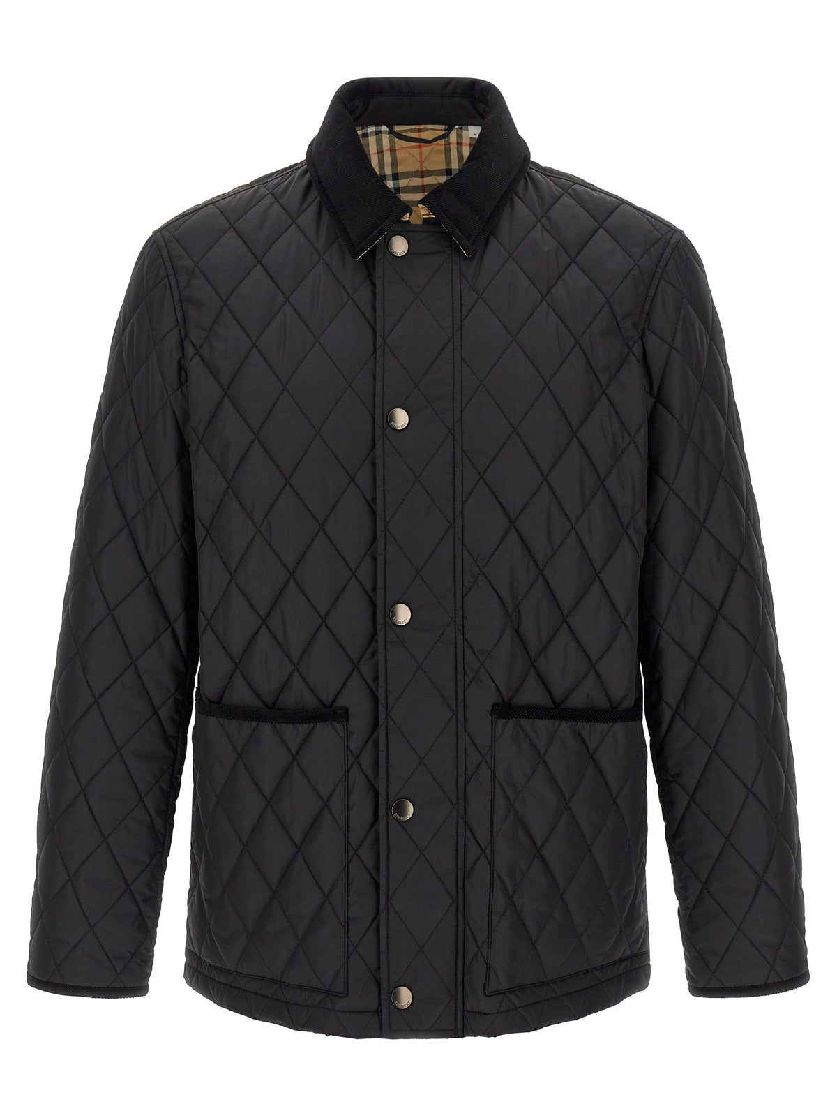 Burberry Black Polyamide Full-Length Jacket