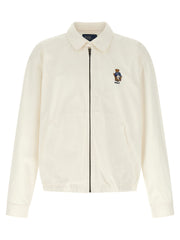 Polo Ralph Lauren White Cotton Full-Length Jacket
