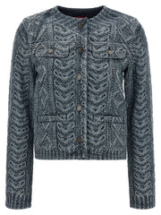 Diesel Blue Cotton Denim Jacket