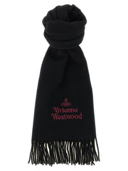 Vivienne Westwood Black Wool Foulard