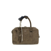 Golden Goose Brown Calf Leather Bos Taurus Handbag for Women