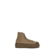 Casadei Brown Polyester Athletic Sneakers for Women