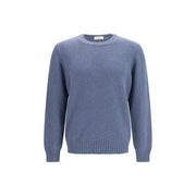 Piacenza Cashmere Blue Cashmere Sweater