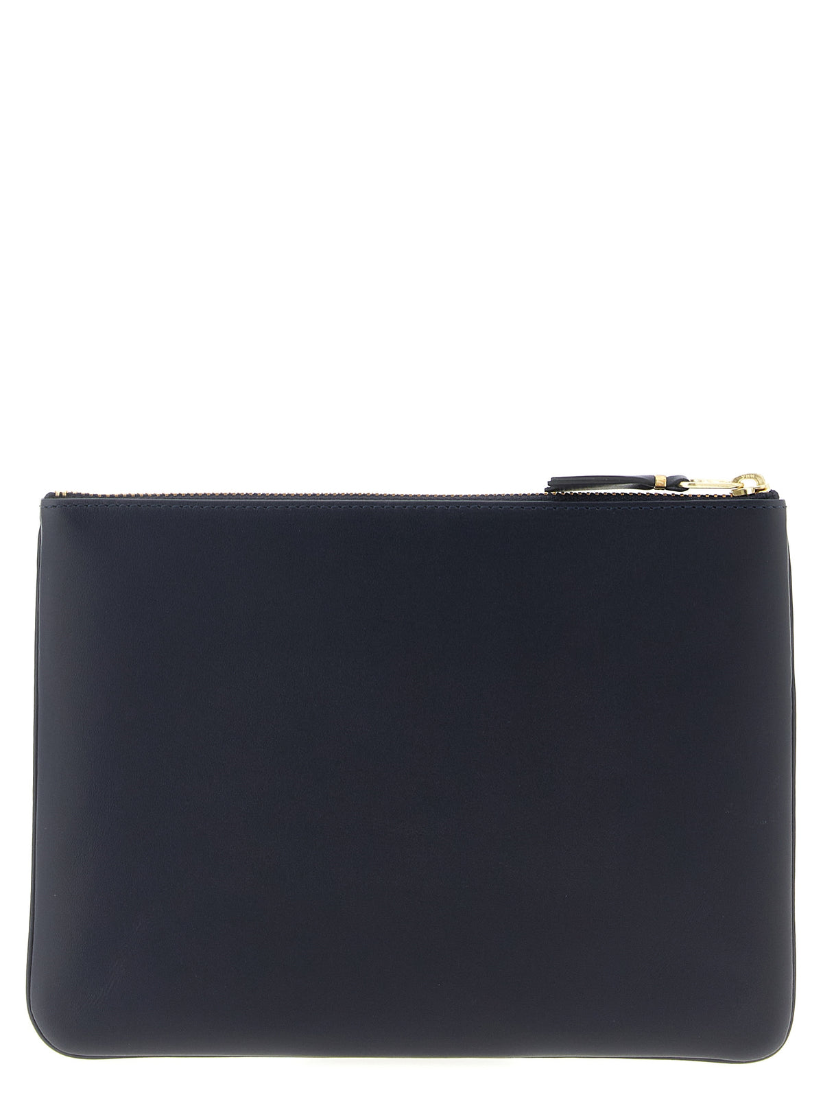 Comme des Garçons Blue Cowhide Cardholder for Unisex