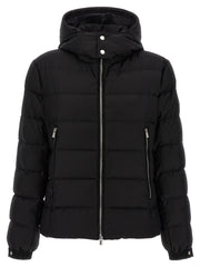 Tatras Black Wool Full-Length Jacket