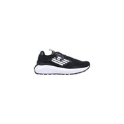 EA7 Emporio Armani Black And White Polyethylene Athletic Sneakers for Men