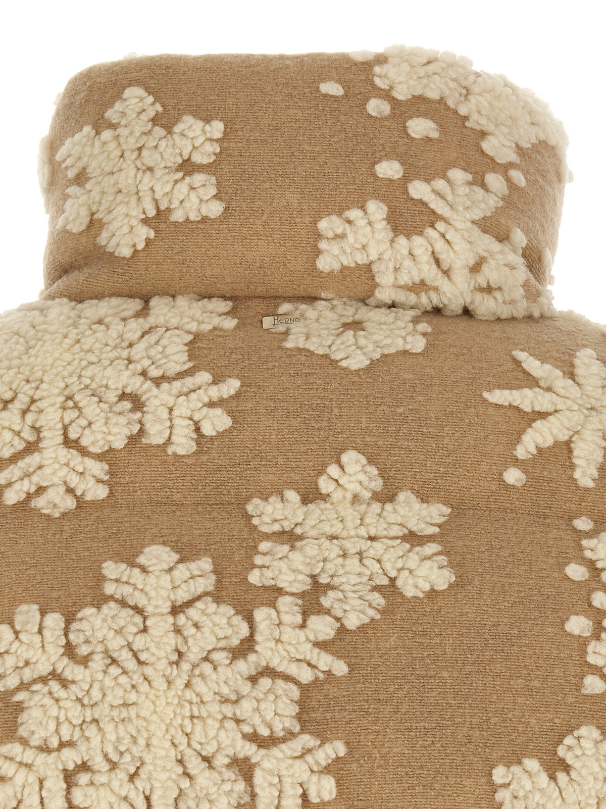 Herno Beige Polyester Full-Length Jacket for Women