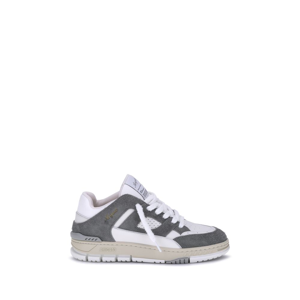 Axel Arigato Gray Calf Leather Bos Taurus Athletic Sneakers for Men