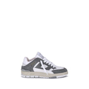 Axel Arigato Gray Calf Leather Bos Taurus Athletic Sneakers for Men