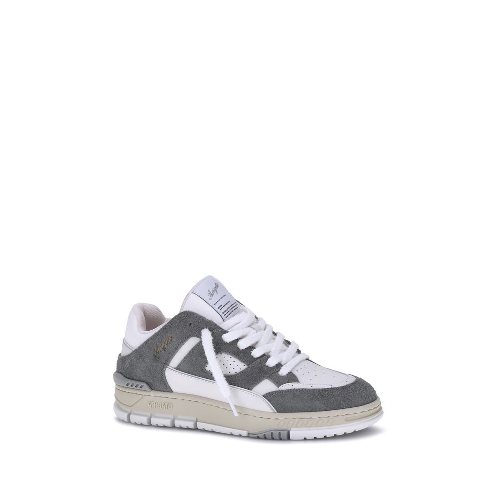 Axel Arigato Gray Calf Leather Bos Taurus Athletic Sneakers for Men