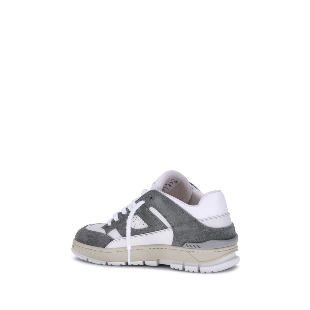 Axel Arigato Gray Calf Leather Bos Taurus Athletic Sneakers for Men