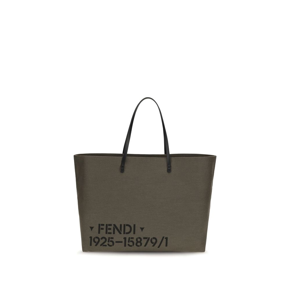 Fendi Bicolor Polyester Shoulder Bag for Men