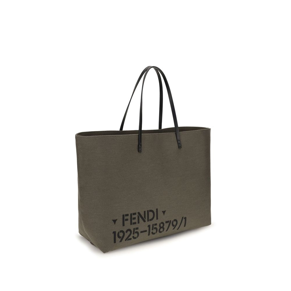 Fendi Bicolor Polyester Shoulder Bag for Men