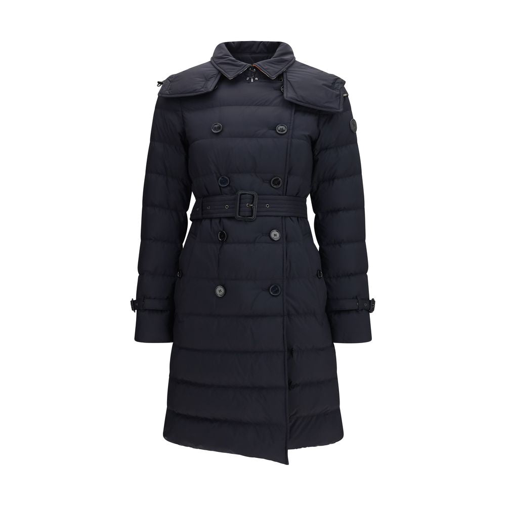 Burberry Black Polyamide Coat for Women