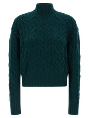 Max Mara Bicolor Wool Cardigan