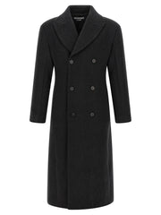 Jacquemus Gray Virgin Wool Coat
