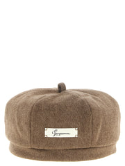Jacquemus Brown Virgin Wool Hat