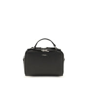 Fendi Black Calf Leather Bos Taurus Shoulder Bag