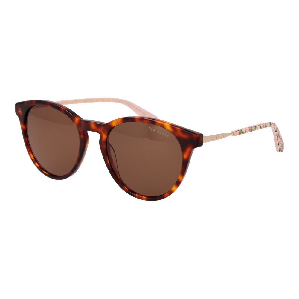 Ted Baker Women's Round Sunglasses – Brown Acetate