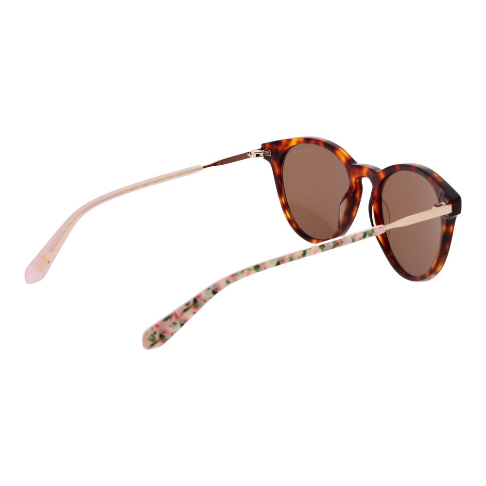 Ted Baker Women's Round Sunglasses – Brown Acetate