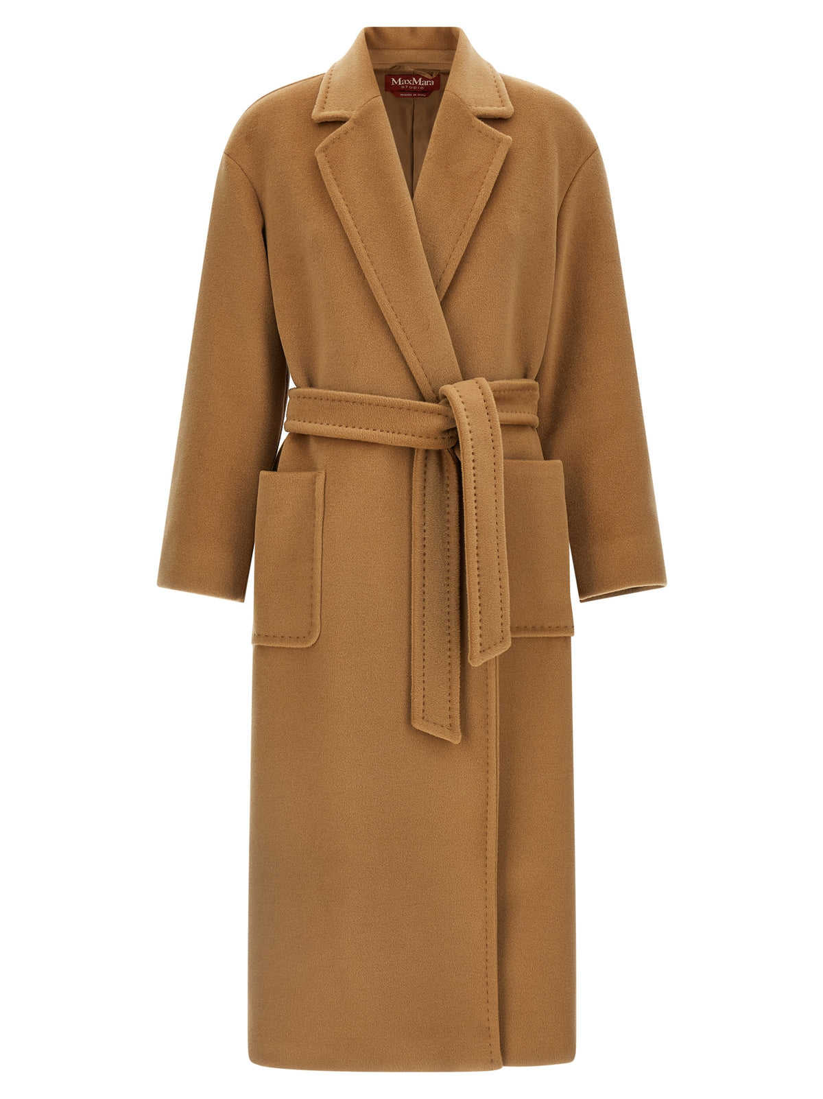 Max Mara Brown Wool Coat for Women
