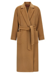 Max Mara Brown Wool Coat for Women