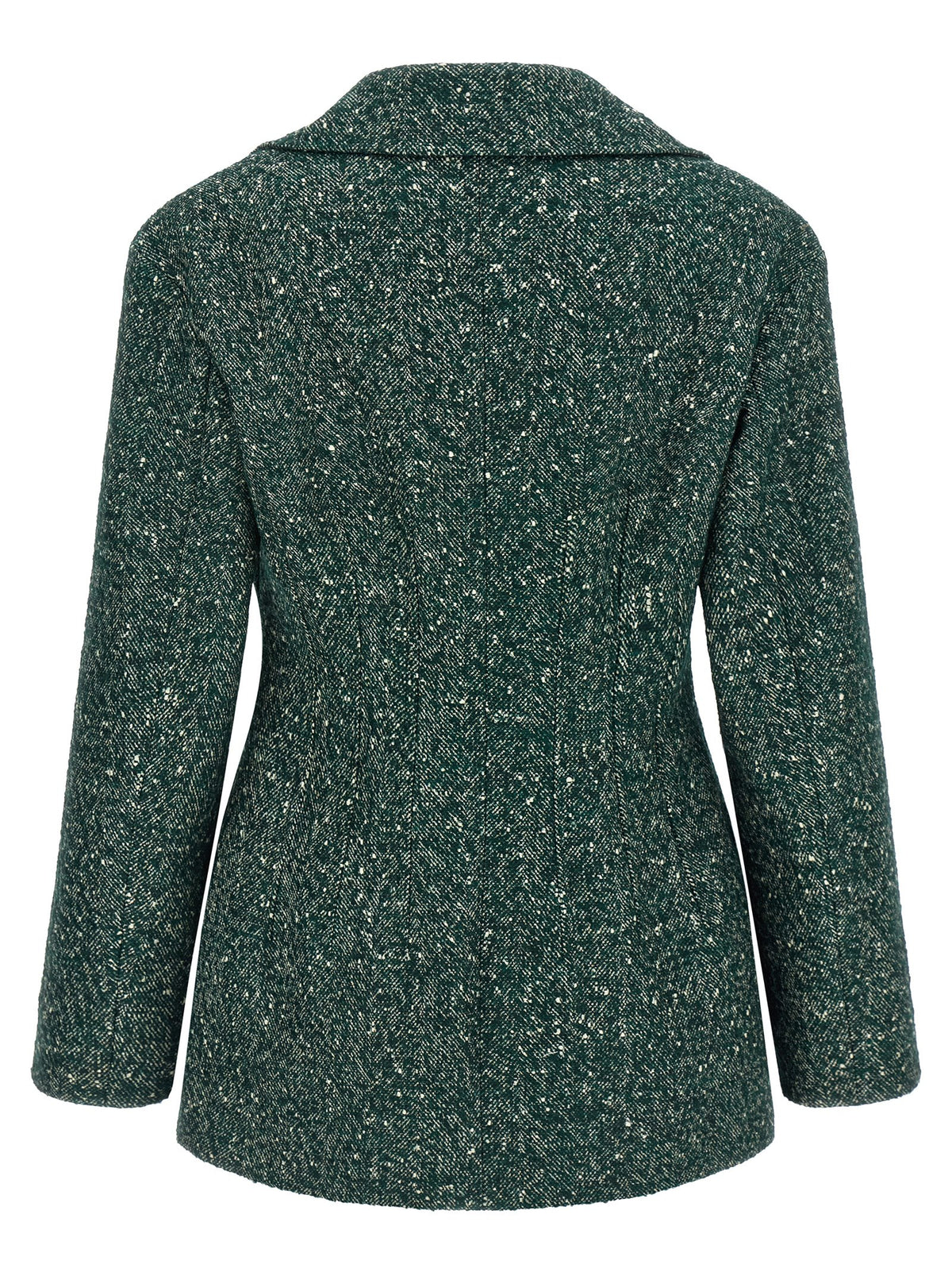 Max Mara Bicolor Virgin Wool Blazer for Women