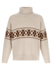 Kiton White Wool Cardigan