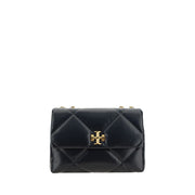 Tory Burch Black Lamb Ovis Aries Shoulder Bag
