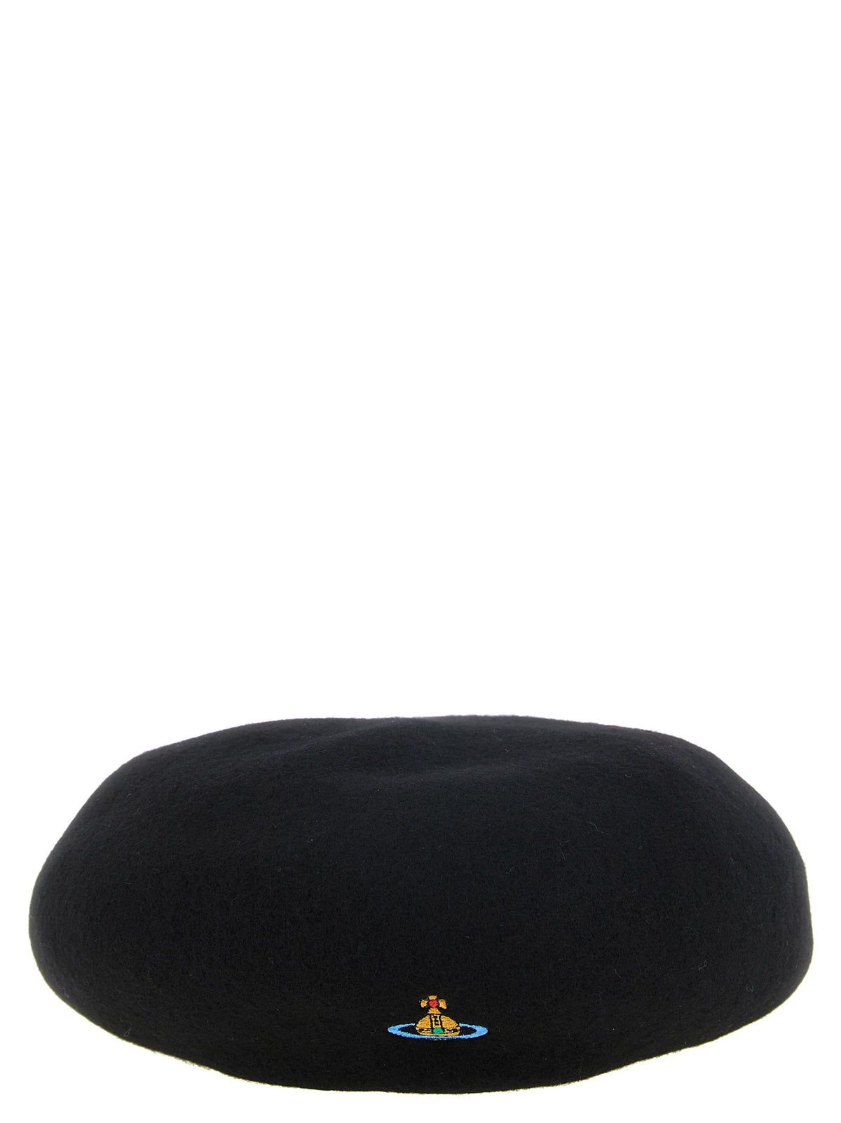 Vivienne Westwood Black Wool Beanie for Women