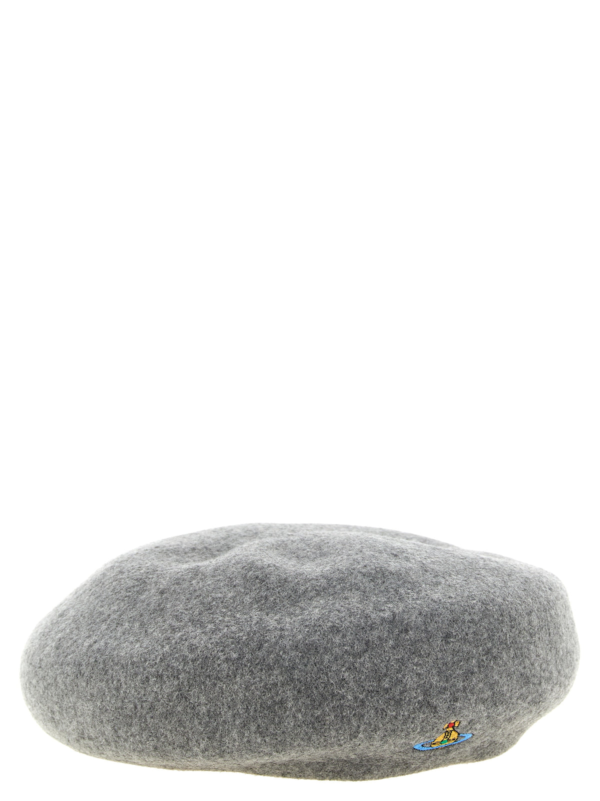 Vivienne Westwood Gray Wool Fatcap Hat for Women