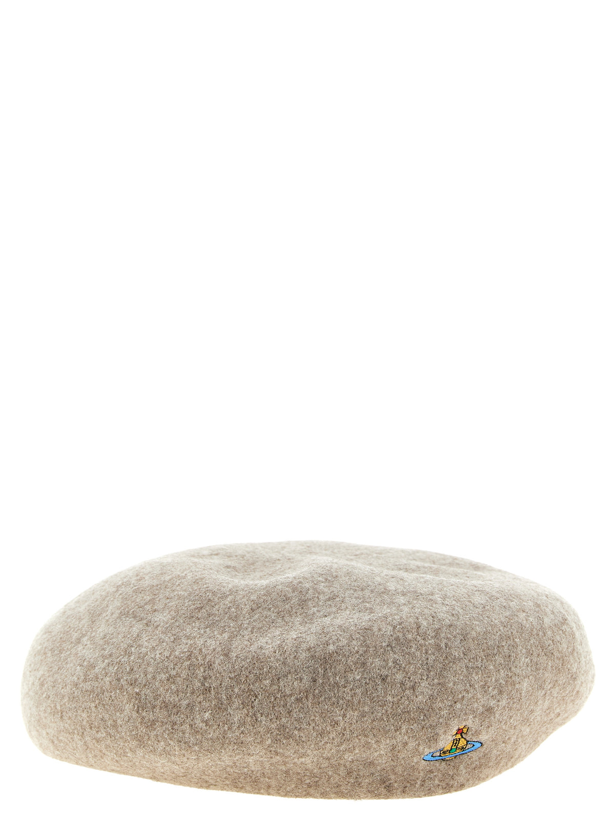 Vivienne Westwood Beige Wool Beanie for Women