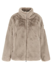 Tatras Beige Polyester Biker Jacket