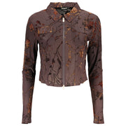 Desigual Brown Polyester Women's Sweater