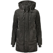 Desigual Black Polyurethane Women's Jacket