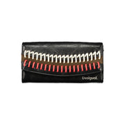 Desigual Black Polyurethane Women Wallet