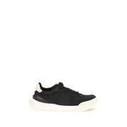 Moncler Black Polyamide Athletic Sneakers