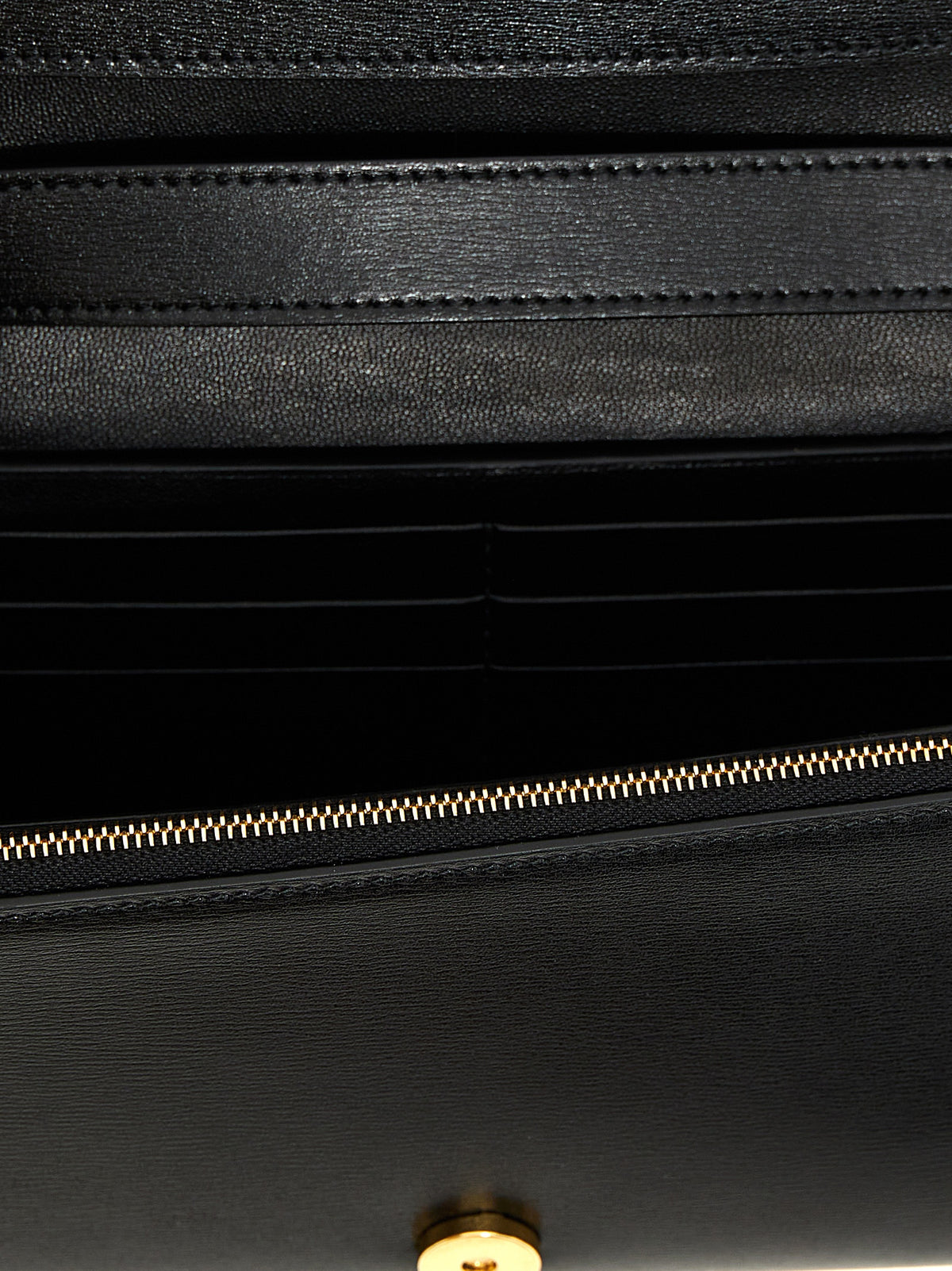 JIL SANDER Black Leather Crossbody Bag for Women