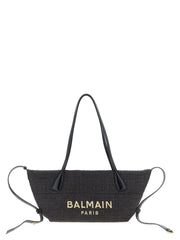 Balmain Black Polyamide Tote Bag for Women
