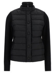 Moncler Grenoble Black Polyamide Cardigan