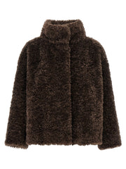 Herno Brown Polyester Full-Length Jacket