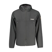 Napapijri Black Polyester Shell Jacket